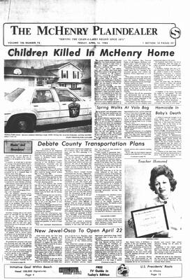 McHenry Plaindealer (McHenry, IL), 16 Apr 1982