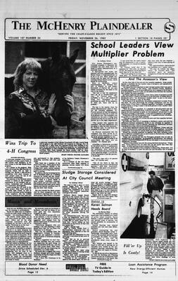 McHenry Plaindealer (McHenry, IL), 26 Nov 1982