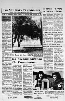 McHenry Plaindealer (McHenry, IL), 11 Feb 1983