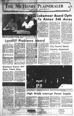 McHenry Plaindealer (McHenry, IL), 22 Jul 1983