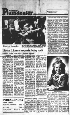 McHenry Plaindealer (McHenry, IL), 14 Sep 1983