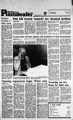 McHenry Plaindealer (McHenry, IL), 17 Aug 1984