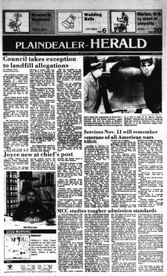 McHenry Plaindealer (McHenry, IL), 7 Nov 1984