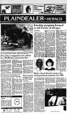 McHenry Plaindealer (McHenry, IL), 29 Mar 1985