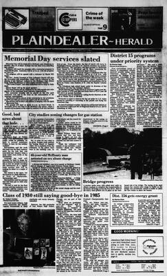 McHenry Plaindealer (McHenry, IL), 24 May 1985