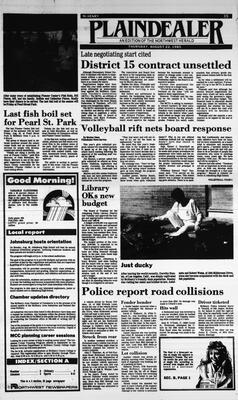 McHenry Plaindealer (McHenry, IL), 22 Aug 1985