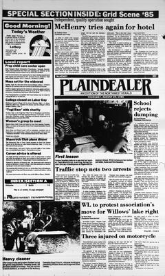 McHenry Plaindealer (McHenry, IL), 29 Aug 1985