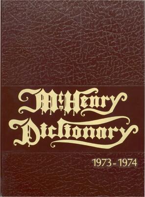 1974 McHenry High School Yearbook - McHenry Dictionary 1973-1974