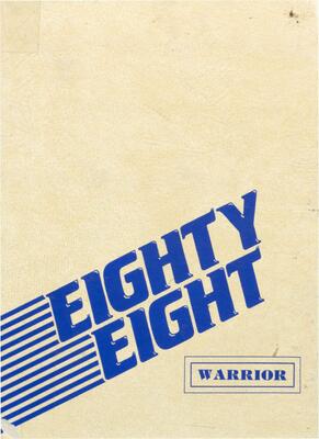 1988 McHenry High School Yearbook - Eighty Eight Warrior
