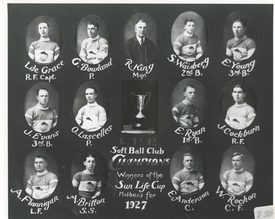 Club de balle molle, 1927 / Softball club, 1927