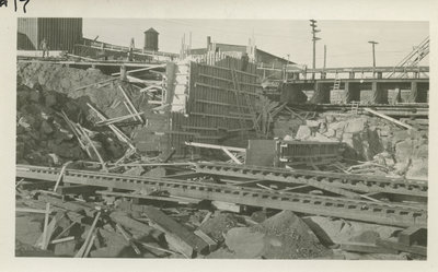 Construction of Dam