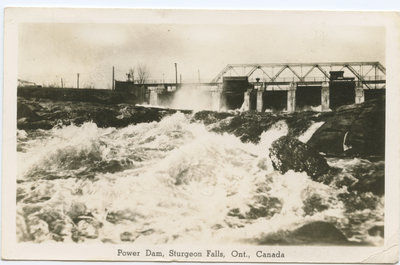 Barrage hydro-électrique, Sturgeon Falls / Power Dam, Sturgeon Falls