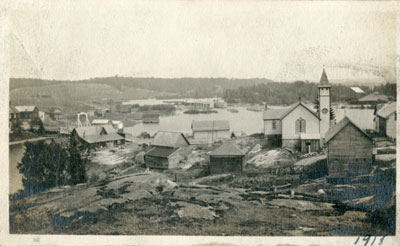 View of the Village of Magnetawan, 1918