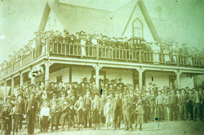 Orangemen's Day Celebration, Day's Hotel, circa 1900