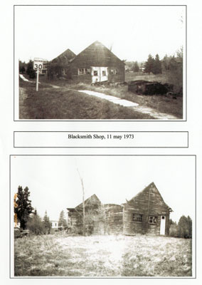 Blacksmith Shop, Magnetawan, 1973