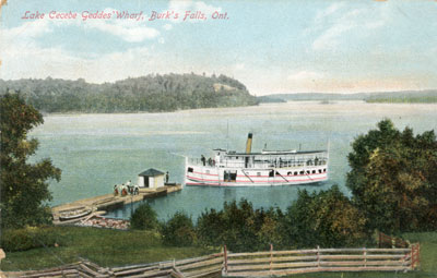 Lake Cecebe Geddes' Wharf, Burk's Falls, Ont.