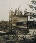 Dr. Kelly and Friends Prepare for Stargazing at the Evening House, circa 1920