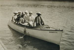 Dr. Cullen and Friends in the Rebecca, 1922