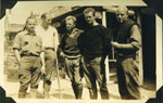 Findley Lloyd, Howard Kelly Jr., Fritz Kelly, Byrom Hilliard, and Edmund Kelly, circa 1930