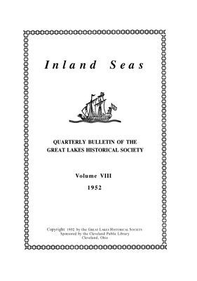 Inland Seas, v. 8, n. 3 (Fall 1952)