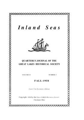 Inland Seas, v. 14, n. 3 (Fall 1958)