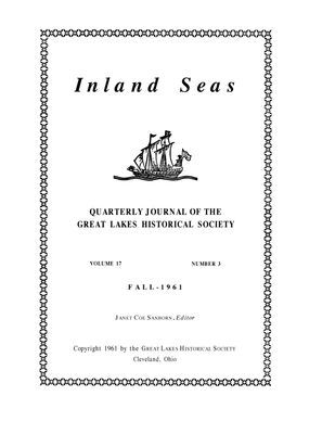 Inland Seas, v. 17, n. 3 (Fall 1961)