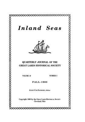 Inland Seas, v. 19, n. 3 (Fall 1963)