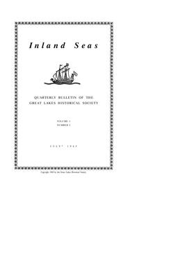 Inland Seas, v. 1, n. 3 (July 1945)