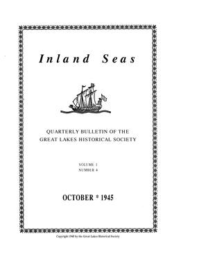 Inland Seas, v. 1, n. 4 (October 1945)