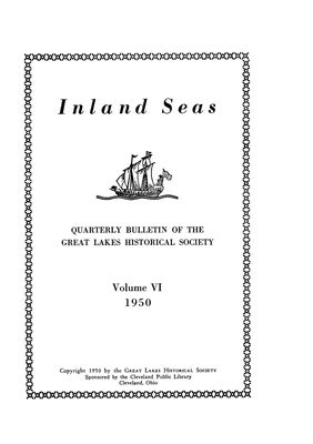 Inland Seas, v. 6, n. 2 (Summer 1950)