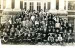 Pupils of Laura Secord Memorial School in Queenston, 1922.