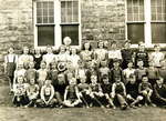 Laura Secord School in Queenston - Students of Grades 1 to 4, 1945.