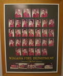 Members of Niagara Fire Department in 1974