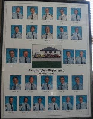 Members of Niagara Fire Department, District One - 1996