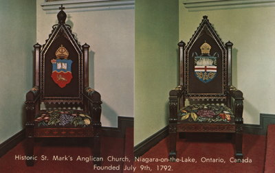 Rector's Chair & Bishop's Chair from St. Mark's sanctuary