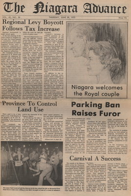 The Niagara Advance. June 28, 1973