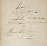 Lease Indenture between Hugh Alexander, Peter Thompson, Archibald Thompson, James Cooper and James Thompson for Lot No. 16 in Stamford, 1816.