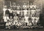 Laura Secord School in Queenston - Class photo of 1941 Senior Class