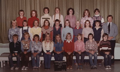 Colonel John Butler Public School, 1976-77, grade 7