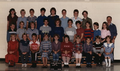 Colonel John Butler Public School, 1985-86, grade 6 & 7