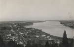 Panorama of Queenston and lower Niagara River