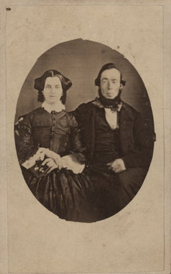 Jane Wallace with her husband