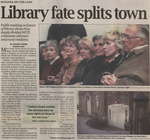 Niagara-on-the-Lake Library fate splits town