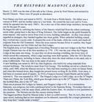 The historic masonic lodge