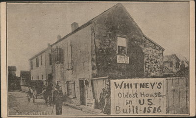 Whitney House postcard