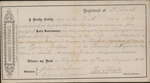 Marriage Certificate, Cassie Durham to William Armstrong