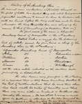 Handwritten notes on History of the Armstrong Clan