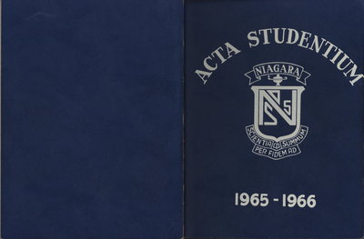 Niagara District Secondary School Yearbook (1965-1966)