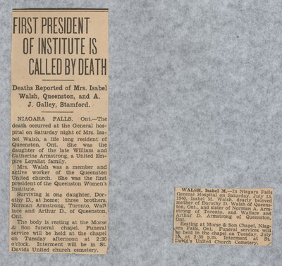 First president of Institute is called by death