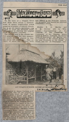 Unique summer house at Queenston